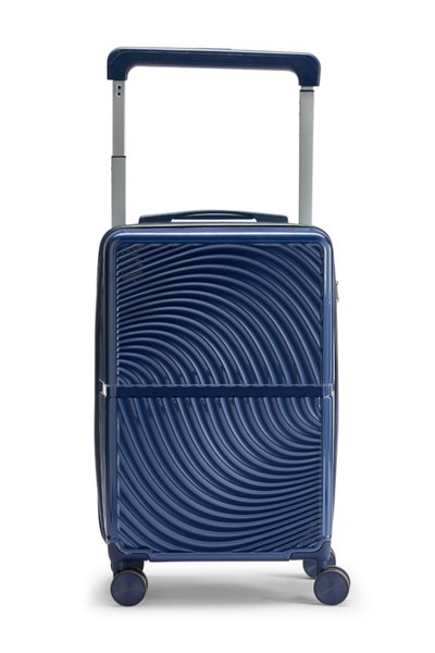 طقم شنط سفر بولي كربونات ليمرا، 20 24 بوصة، 4 عجلات، بزاوية 360 درجة، OT-9005 - ازرق product image 4