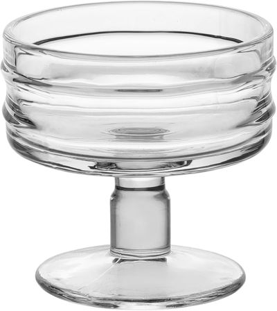 طقم كاسات ايس كريم زجاج السيف غاليري، 3 قطع، قاعدة - شفاف product image 2