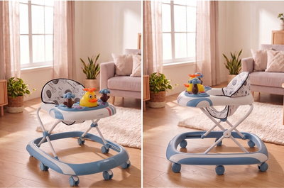Fun Moment Baby Walker, Foldable, Musical Toys - Multicolor product image 2