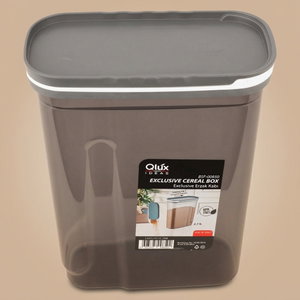 Al Saif Gallery Plastic Storage Box, 2.7 Liters - Grey product image