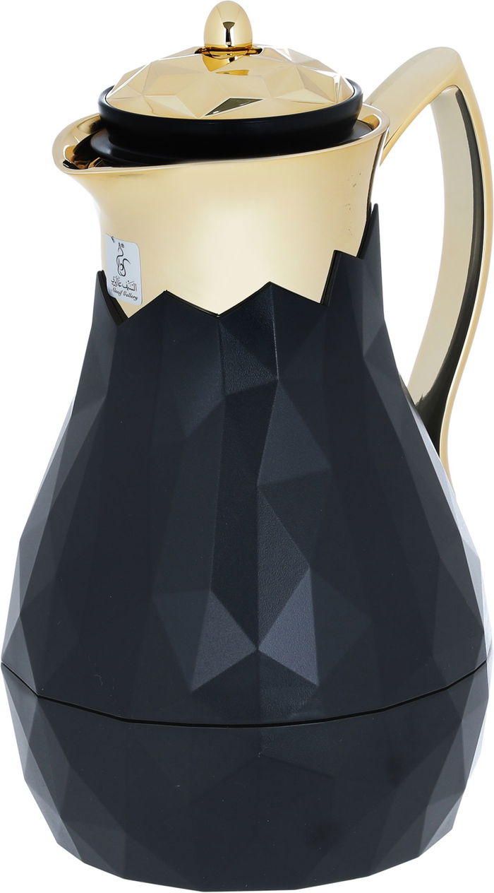Everest Diamond Thermos, 1 liter, glass inner shell, plastic outer shell - black product image 3