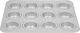 صينية كب كيك ألمنيوم السيف غاليري، 35.8×10.5×1.2 سم، 12 خانة - فضي product image 3