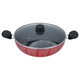 قدر طبخ أستيل السيف غاليري، 32 سم، غطاء زجاج - أحمر product image 3
