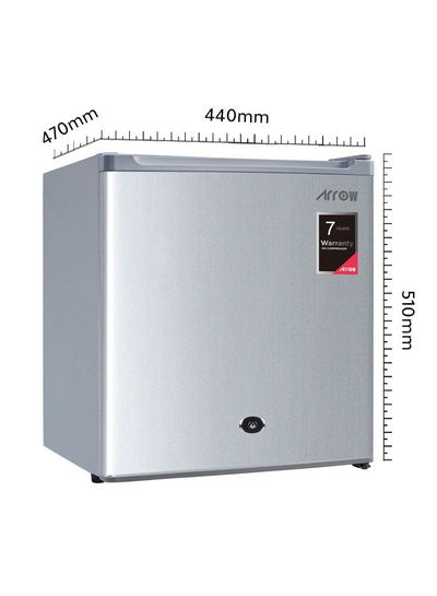 ثلاجة ميني بار ارو، 46 لتر، 1.6 قدم، RO1-69LS - فضي product image 2