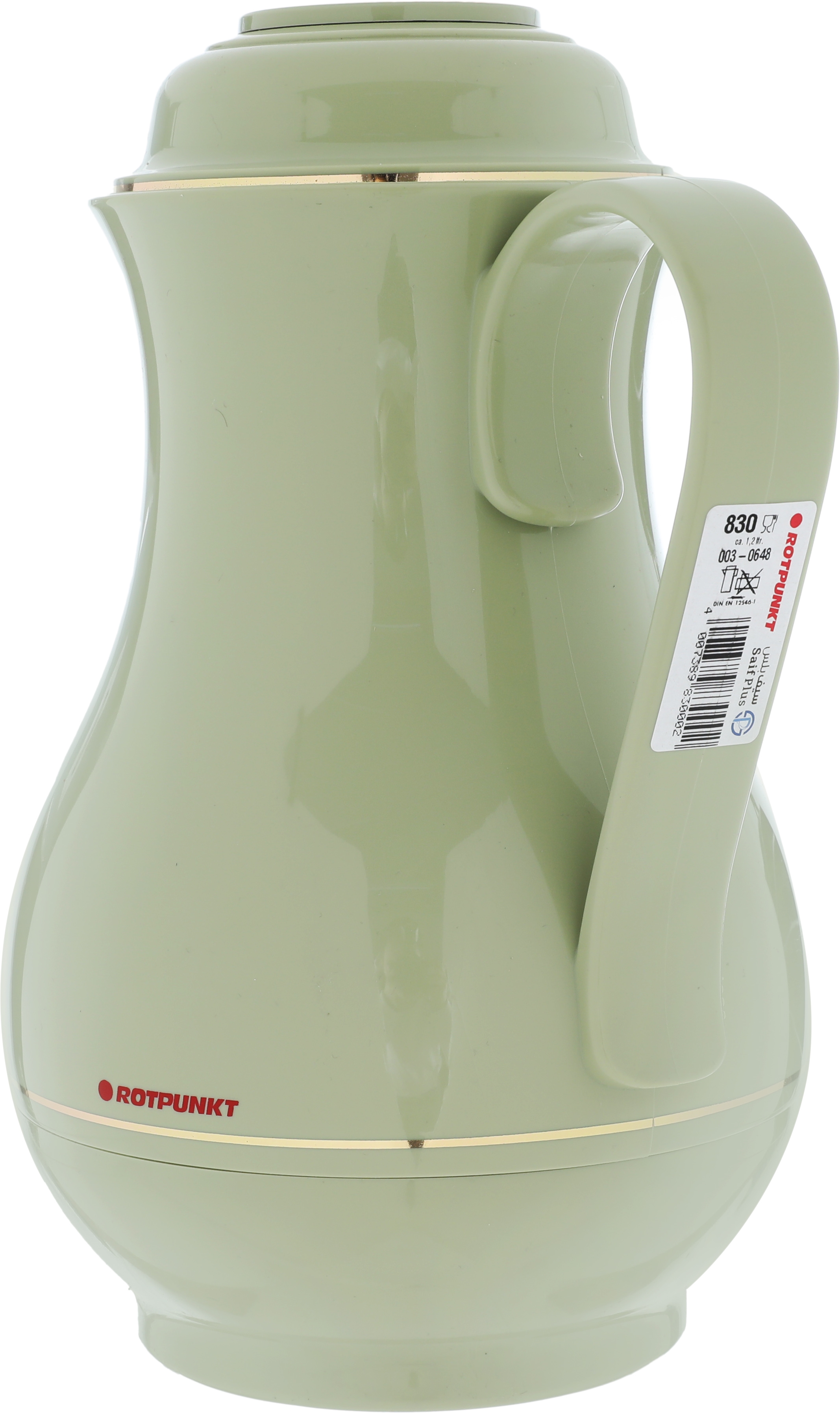 Rotpont thermos, 1.2 liters, glass inner container, plastic outer shell - green product image 3