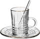 Alsaif Gallery Bialat Tea and Coffee Serving Set, 30 Pieces - Clear product image 2