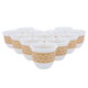 طقم فناجين قهوة عربي سلمي بورسلان السيف غاليري، 12 قطعة - ابيض ذهبي product image 1