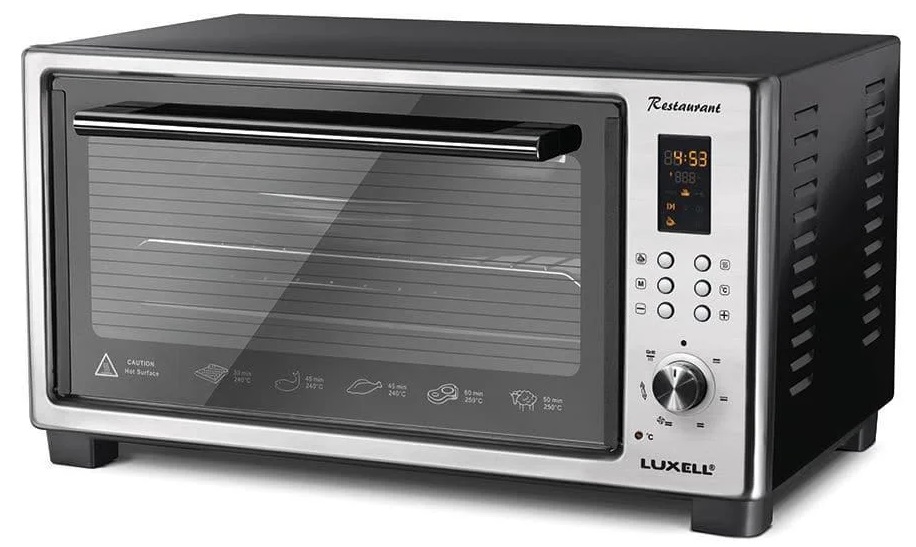Kumtel Luxel Electric Oven, 40 Liter, 2100 Watt - Silver Black product image 1