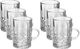Al Saif Gallery glass tea set, 6 pieces - clear product image 1