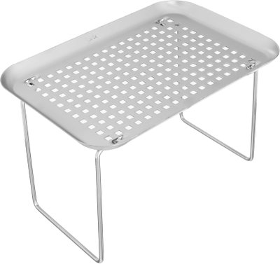 Bialat SteelAl Saif Gallery Drying Chair, 27.5x18.6 cm, Rectangle - Silver product image 3