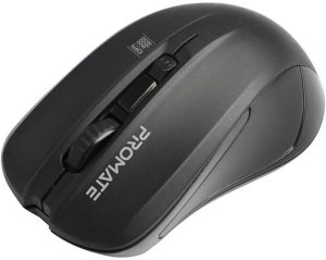 ماوس لاسلكي بلاستيك بروميت، 4 ازرار، USB - أسود product image