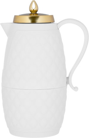 Timeless Al Hanouf Thermos, 1 liter, thermal glass inner container, plastic outer shell - cyan product image