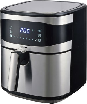 قلاية هوائية دوتس، 1600 واط، 6.5 لتر، 8 برامج، شاشة ديجيتال، CFA1016D6 - أسود product image