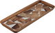 Al Saif Gallery Acrylic serving dish, 35x14x2.4 cm, rectangular - light wood product image 2