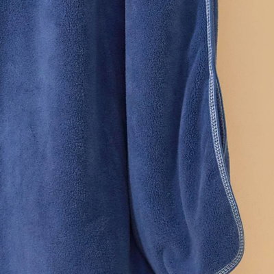 كابا لاطفال كورال فليس ريفي، 75×70 سم، كبسولة من الجانبين - ازرق product image 2