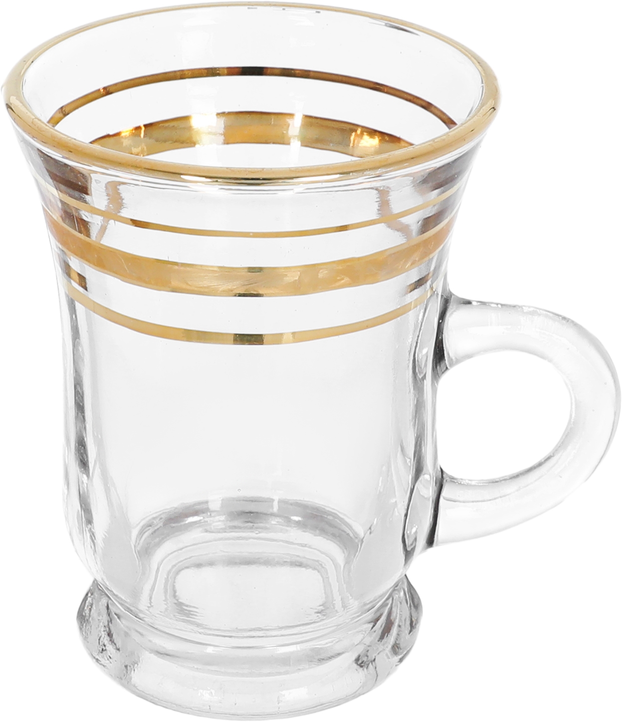Al Saif Gallery Glass Bialat Set, 6 Pieces, 200 ml - Clear product image 2