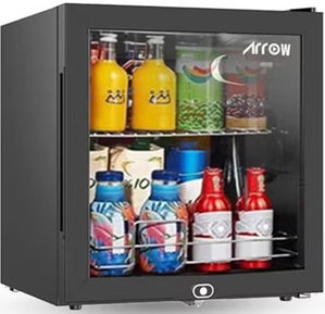 ثلاجة ميني بار نو فروست ارو، 50 لتر، 1.7 قدم، RO-60SCH - اسود product image