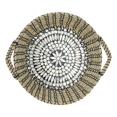 طوفرية خوص السيف غاليري، 40x40x4 سم - بني product image 4