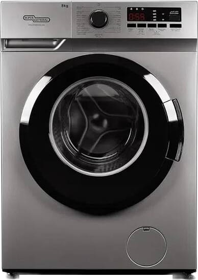 Super General KSGW8500NLED Automatic Washing Machine, 8 kg, Front Loading, Digital Display - Silver Black product image 2