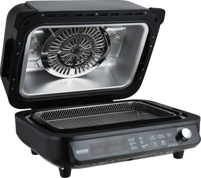 Edison TM65-APS01E Grill and Air Fryer, 1750W, 6.5L, Digital - Black product image 3