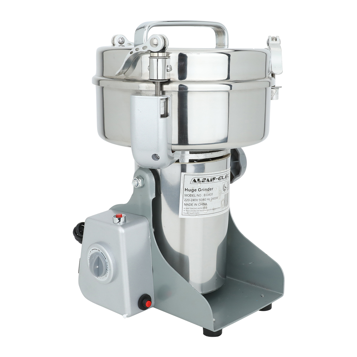مطحنة قهوة السيف غاليري، 2400 واط، 800 جرام - فضي product image