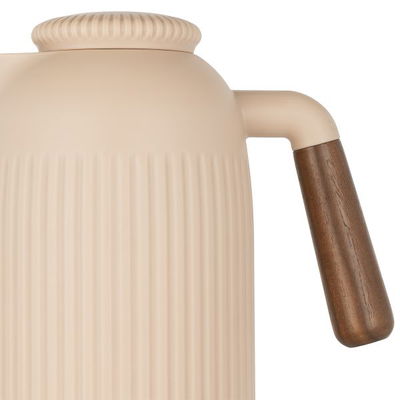 Timeless Jayda thermos, 1 liter, with wooden handle - brown product image 5