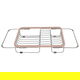 Al Saif Gallery steel dish stand, with plastic base - silver product image 3