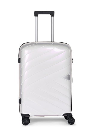 Limra LMA-1924 Polypropylene Luggage Set, 3 Sizes, 4 Wheels - White product image 2