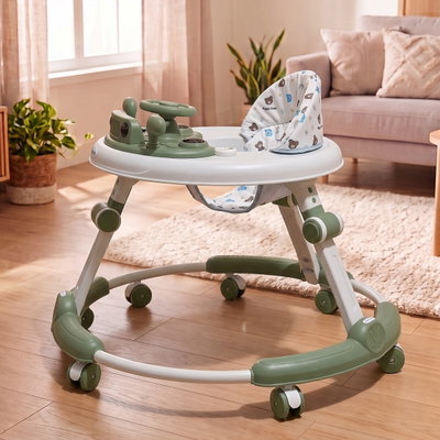 Fun Moment Baby Walker, Foldable, Adjustable, Musical Toys - Multicolor product image 2