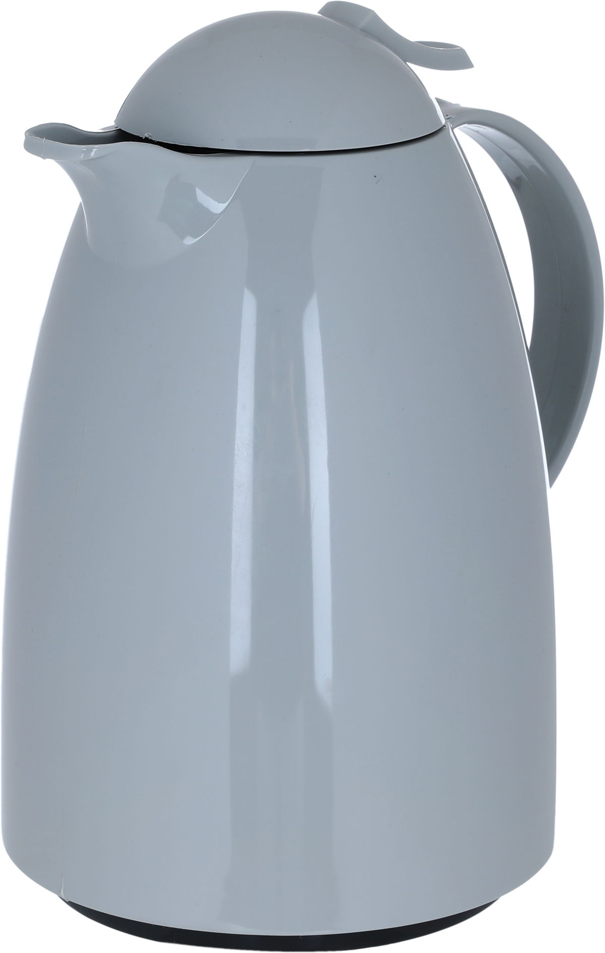 Deepa thermos, 1 liter, thermal glass inner container, plastic outer shell - light grey product image 2
