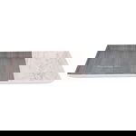 Al Saif Gallery Plastic Serving Tray, 38 x 19 x 2 cm, Rectangle - White Brown product image 2