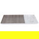 Al Saif Gallery Plastic Serving Tray, 38 x 19 x 2 cm, Rectangle - White Brown product image 2