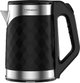 غلاية كهربائية ستانلس ستيل تايفون، 2000 واط، 1.8 لتر، TY-01-012 - اسود product image 1