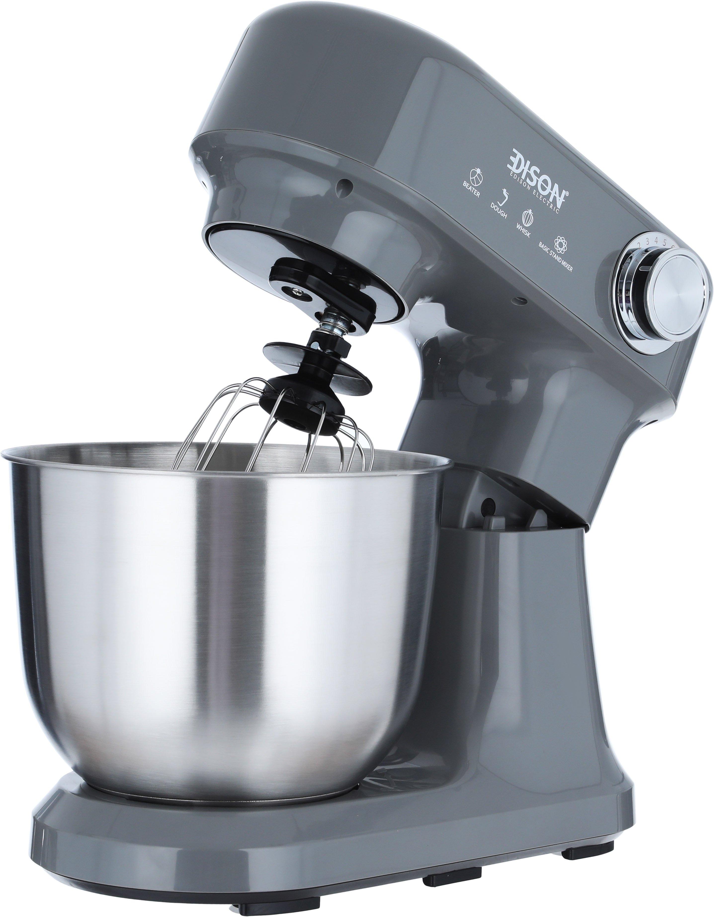 عجان 3×1 إديسون بيسك، 5 لتر، 600 واط، 12 سرعة، SM-B0313 - رمادي غامق product image 6