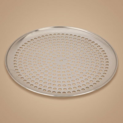Al Saif Gallery Aluminum Pizza Tray, 30X30X1.2 Cm - Brown product image 1