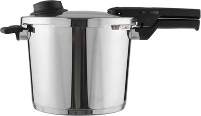 قدر ضغط استيل فيزلر، 6 لتر - فضي product image 1