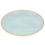 Al Saif Gallery glass plate, 1.6 x 33 cm, flat round - transparent product image 1