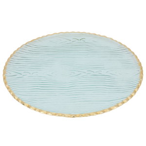 Al Saif Gallery glass plate, 1.6 x 33 cm, flat round - transparent product image