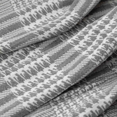 بطانية خفيفة قطن بامبو، 200x150 سم - رمادي product image 3