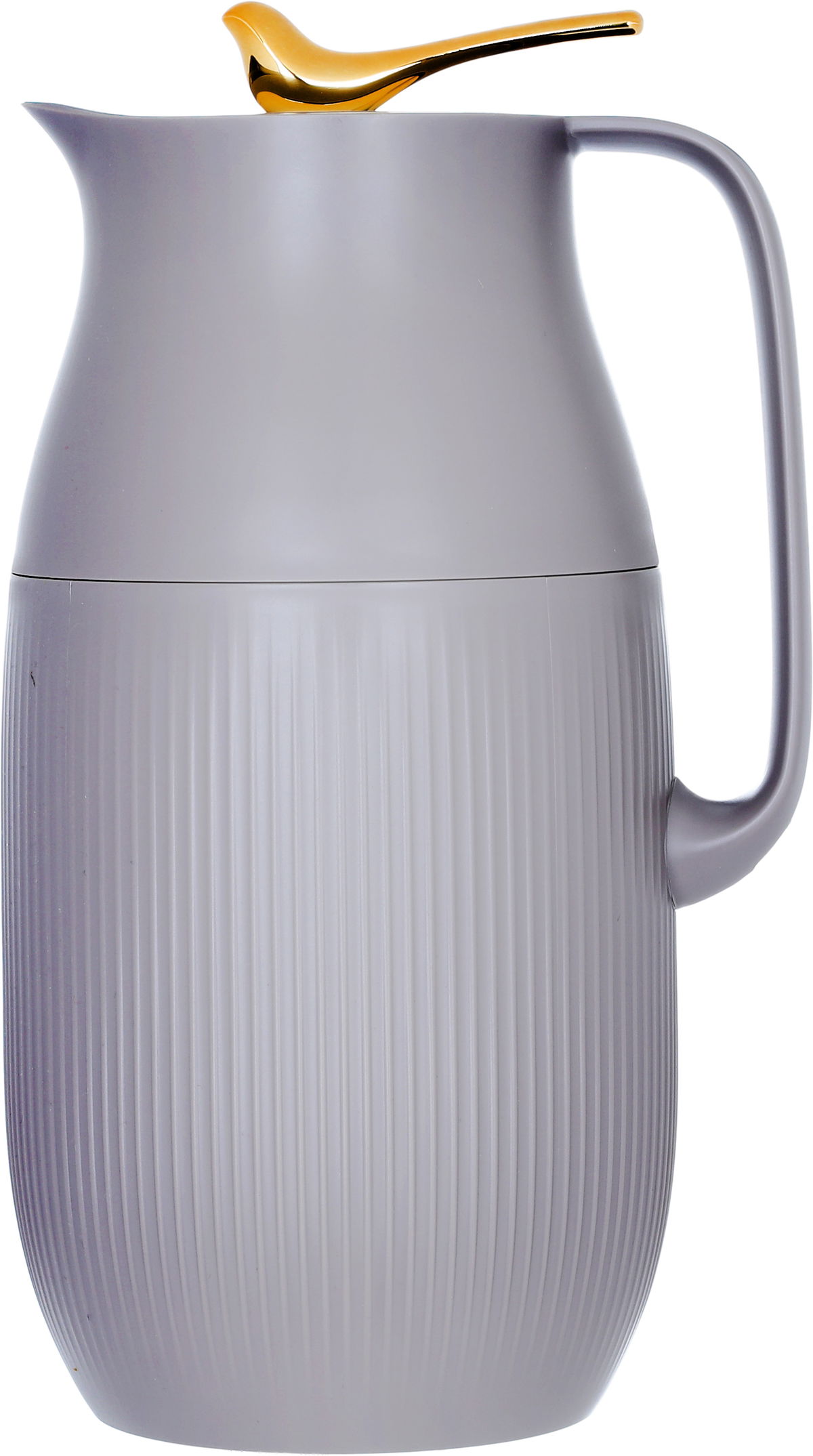Al Saif Gallery Royal 6 thermos, 1.6 liters, glass inner container, plastic outer shell - brown product image