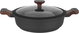Robust Granite and Aluminum Cookware Set with Glass Lid, 9 Pieces - Black product image 8