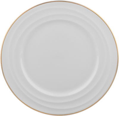 طقم سفرة بورسلان السيف غاليري، 60 قطعة - ابيض ذهبي product image 12