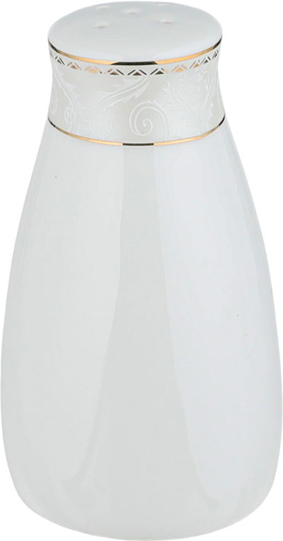 طقم تقديم سفرة بورسلان السيف غاليري، 86 قطعة - أبيض ذهبي product image 6