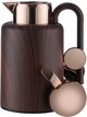 Al Saif Gallery Ikram Thermos Set, 2 Pieces, 1/1.5 Liter, Interior Material: Glass - Dark Wooden product image 6