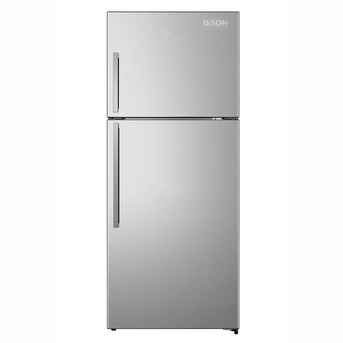 ثلاجة نوفروست إديسون، 2 باب، 14.9 قدم، 422 لتر، فريزر علوي، EDIR418 - فضي product image
