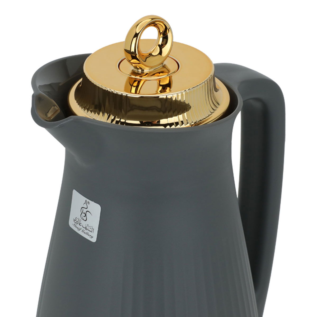 Timeless Manalthermos, 1 liter, glass inner container, plastic outer shell - dark grey product image 5