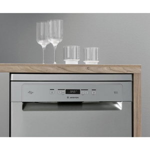 غسالة صحون اريستون، 14 مكان، 9 برامج، شاشة ليد، LFC3T132WX60HZ - فضي product image 2