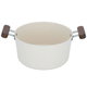 Tornado Ceramic Pot, 24 cm, Wooden Handle - Beige product image 3