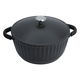 طقم قدور جرانيت روبوست، 9 قطع - أسود product image 2