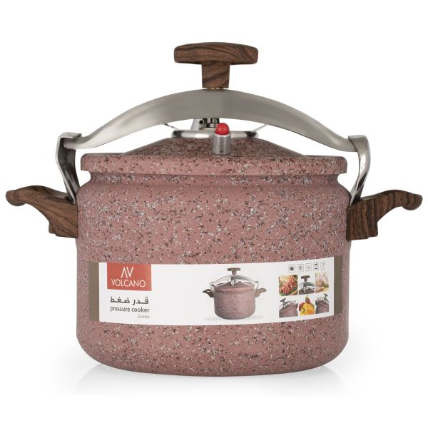 Al Saif Gallery Volcano Granite Pressure Cooker, 9 Liters - Beige product image